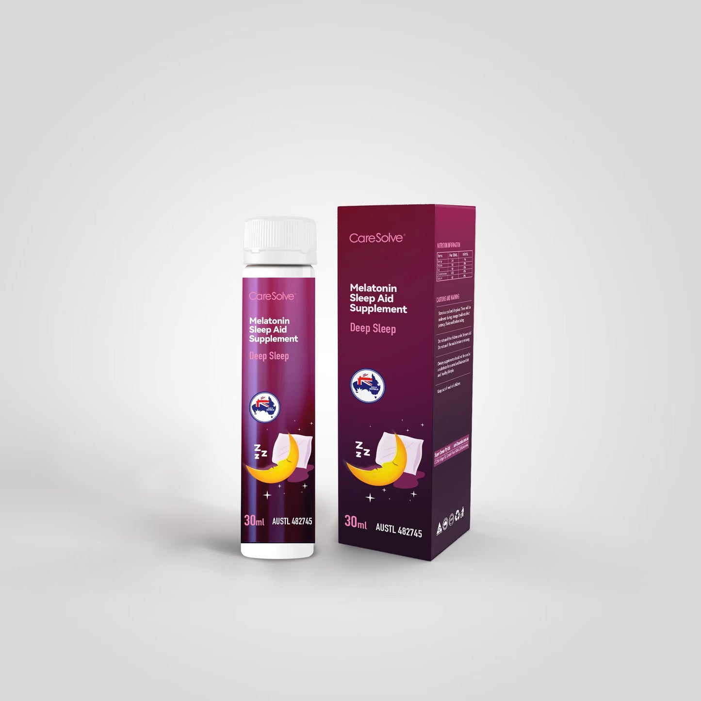 CareSolve Melatonin Sleep Aid Supplement